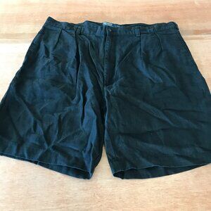 Vintage Polo Ralph Lauren 100% Linen Bermuda Shorts Men 40 Blue High Rise 17418